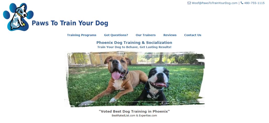 Puppy Training Phoenix - Paws To Train Your Dog