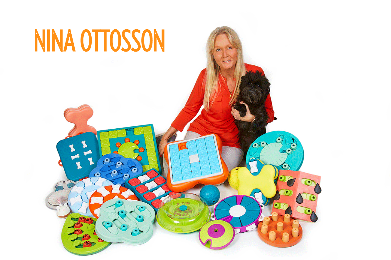 dog puzzle toy nina ottosson