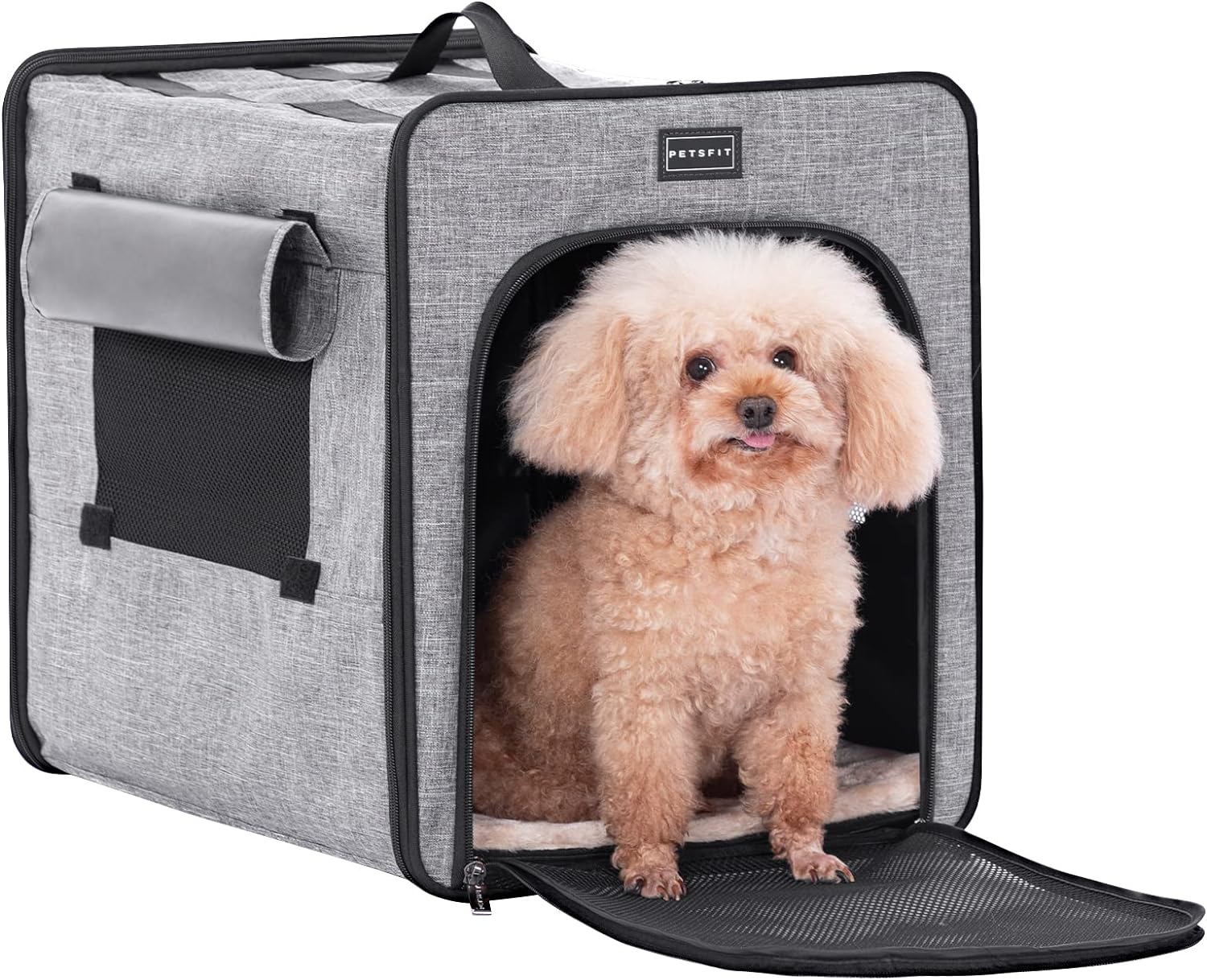 Full Ventilation Lightweight Aluminum Dog K9 Crate 