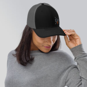 Crossed Leash Trucker Cap